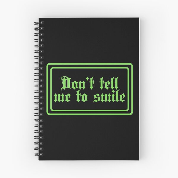 Item preview, Don't Tell Me To Smile designed and sold by JourneyCreative.