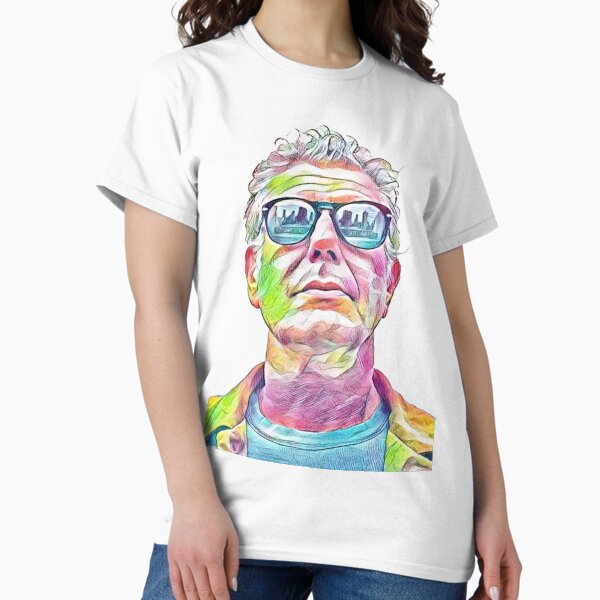 Item preview, Anthony Bourdain Coloring Pencil Art designed and sold by joelsnug.