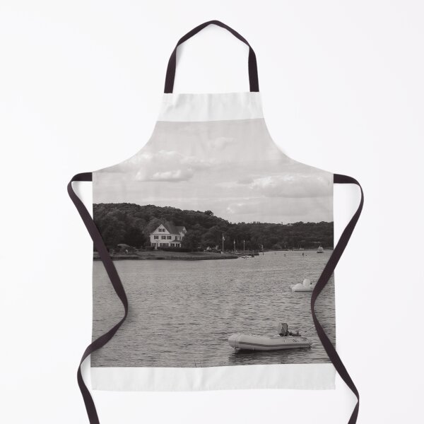 Item preview, Black & White Mystic Seaport Village designed and sold by Sadeshots.