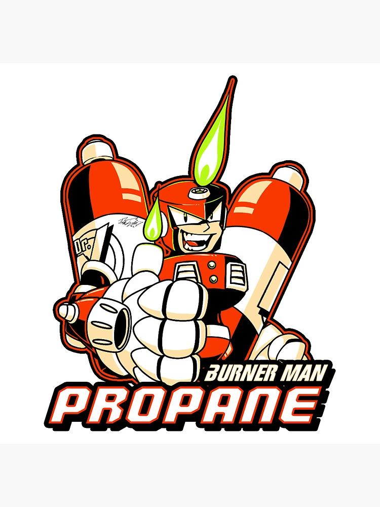 Thumbnail 5 of 5, Coasters (Set of 4), Burner Man Propane designed and sold by JavaWolfDesign.