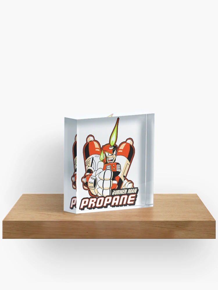 Thumbnail 2 von 5, Acrylblock, Brennermann Propan designt und verkauft von JavaWolfDesign.