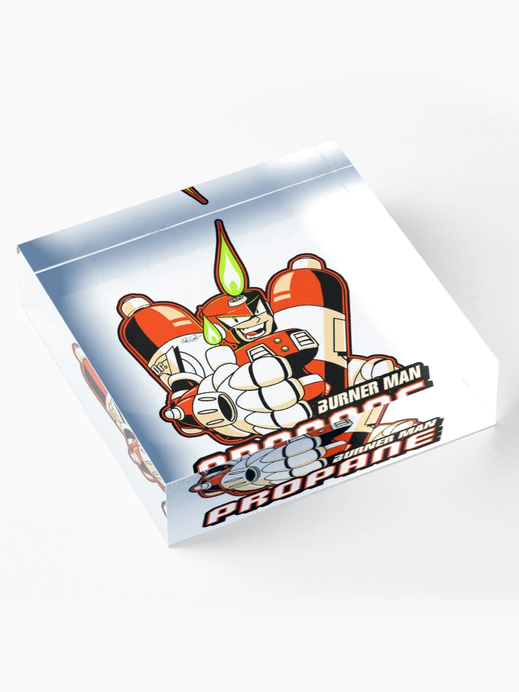 Thumbnail 4 von 5, Acrylblock, Brennermann Propan designt und verkauft von JavaWolfDesign.