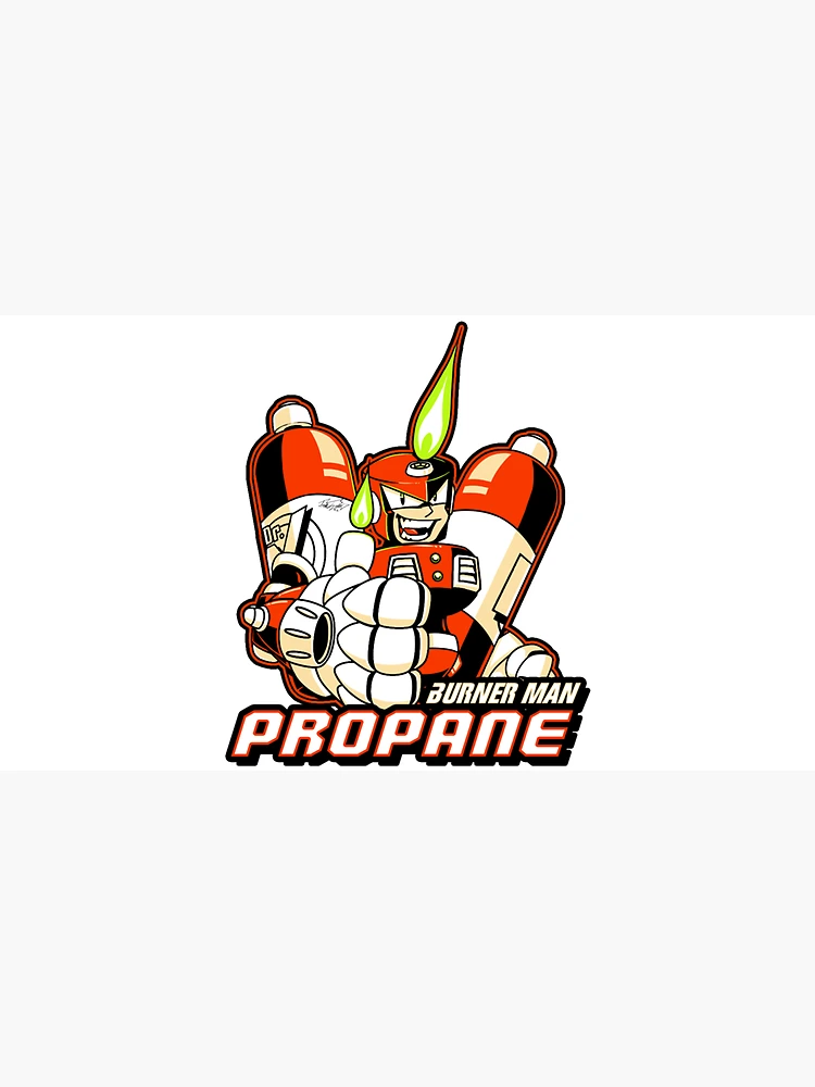 Thumbnail 3 of 3, Cap, Burner Man Propane designed and sold by JavaWolfDesign.