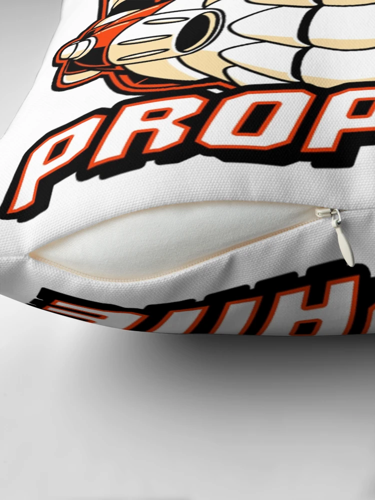Thumbnail 2 of 4, Pillow, Burner Man Propane designed and sold by JavaWolfDesign.
