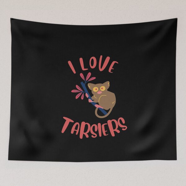 Item preview, I Love Tarsiers designed and sold by GasconyPassion.