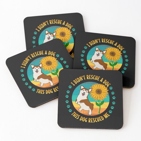 Item preview, I Didn't Rescue A Dog This Dog Rescued Me designed and sold by ShutEyeShirts.