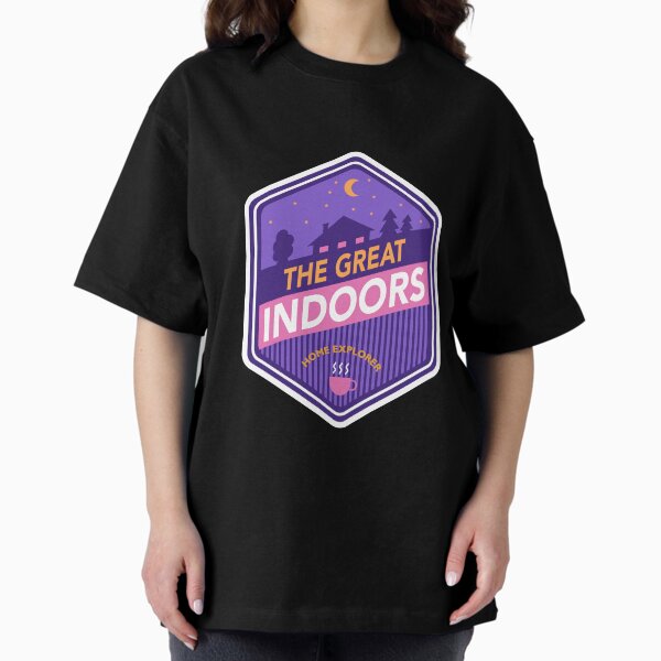 Vista previa del artículo con la obra «Insignia rosa/morada The Great Indoors», diseñado y vendido por Pantonia.