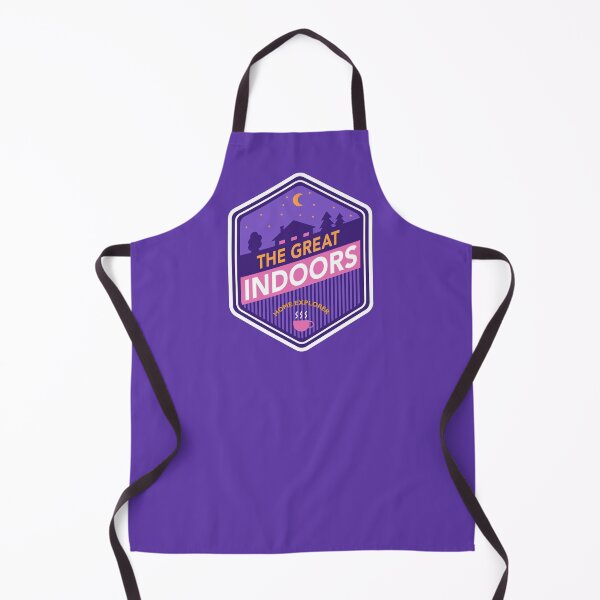 Item preview, The Great Indoors Pink/Purple Badge designed and sold by Pantonia.