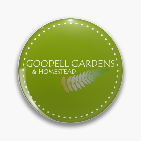 Item preview, Goodell Gardens Logo - green circle designed and sold by GoodellGardens.