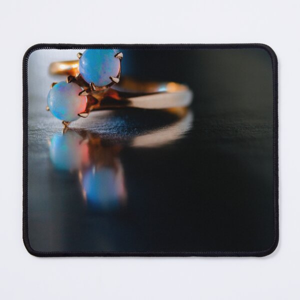 Item preview, Two opals set in a gold ring designed and sold by AndrewJonesFoto.