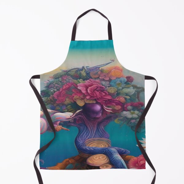 Item preview, Abstraction illustrative rosery Colorful hippie style Splash Flowers Imagination of dream 桜 world art bloomcore designed and sold by ValleyDream.