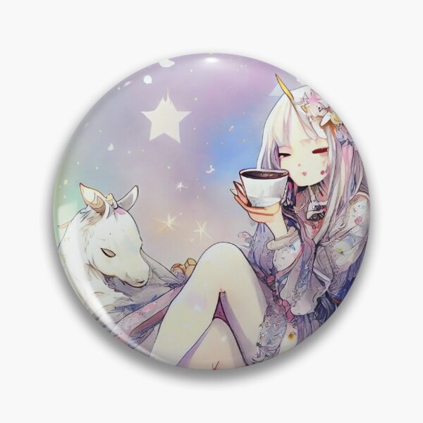 Item preview, Coffee yoga sleep repeat - Cute Abstract unicorn girl designed and sold by FoxLavis.