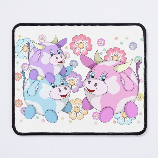 Item preview, cartoon bubble cows designed and sold by BeingNow.