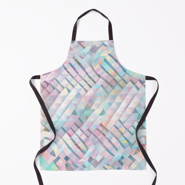 Item preview, Bright Modern Abstract Pastel Pattern Print Digital Painting designed and sold by CodeAndColors.