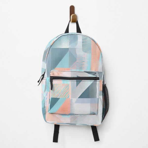 Artikelvorschau, Light Bright Modern Abstract Pastel Geometric Pattern Digital Painting entworfen und verkauft von CodeAndColors.