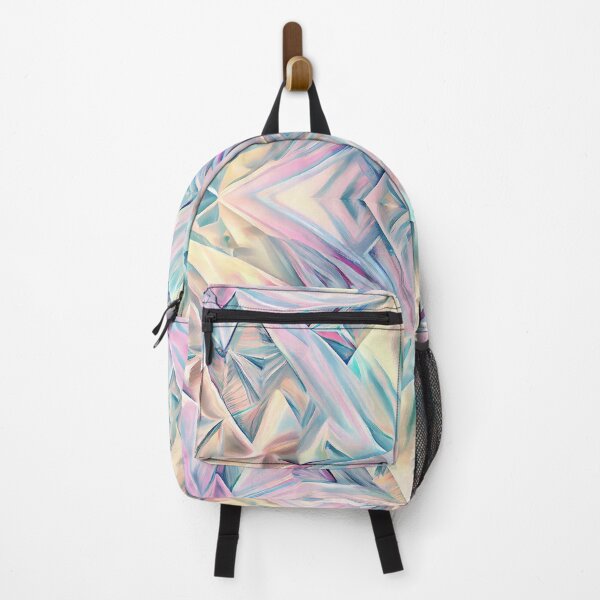 Item preview, Bright Modern Abstract Pastel Winter Snowflake Design Pattern Digital Painting designed and sold by CodeAndColors.