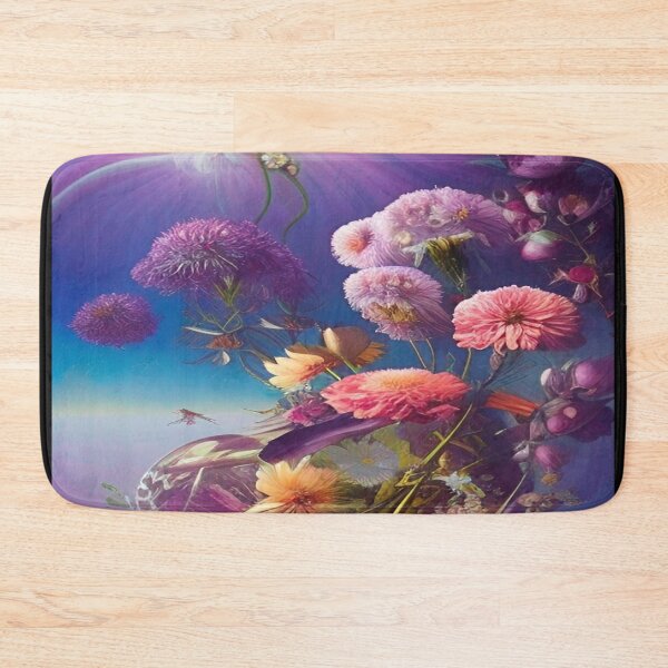 Item preview, Abstraction illustrative rosery Colorful hippie style Splash Flowers Imagination of dream  桜 world art bloomcore designed and sold by ValleyDream.