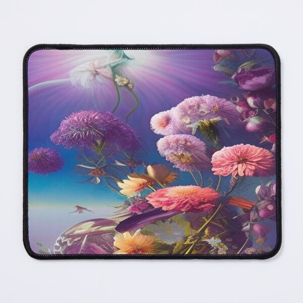Item preview, Abstraction illustrative rosery Colorful hippie style Splash Flowers Imagination of dream  桜 world art bloomcore designed and sold by ValleyDream.