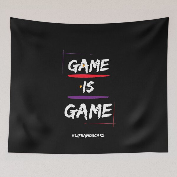 Item preview, LIFEANDSCARS GAME IS GAME GRAFITTI designed and sold by Lifeandscars.
