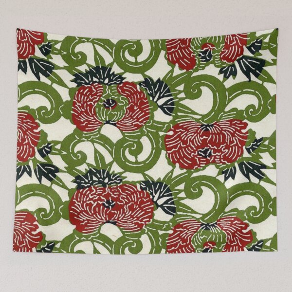 Item preview, Traditional Japanese Kimono Yukata Pattern designed and sold by PatternMama.