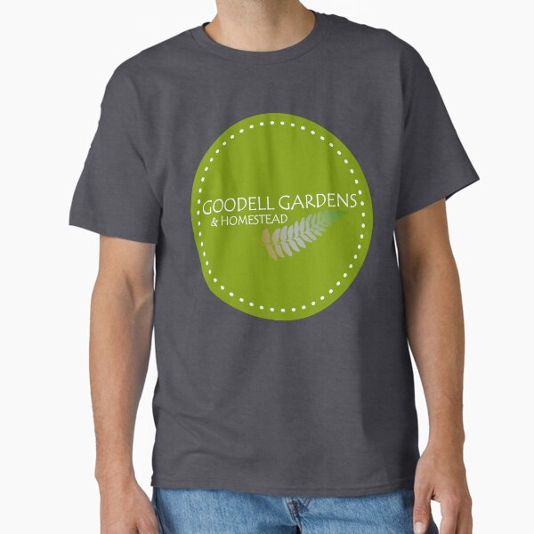 Item preview, Goodell Gardens Logo - green circle designed and sold by GoodellGardens.