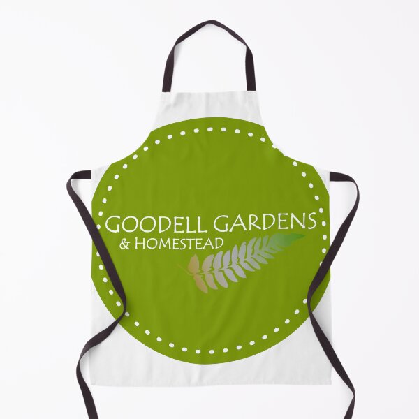 Item preview, Goodell Gardens Logo - green circle designed and sold by GoodellGardens.
