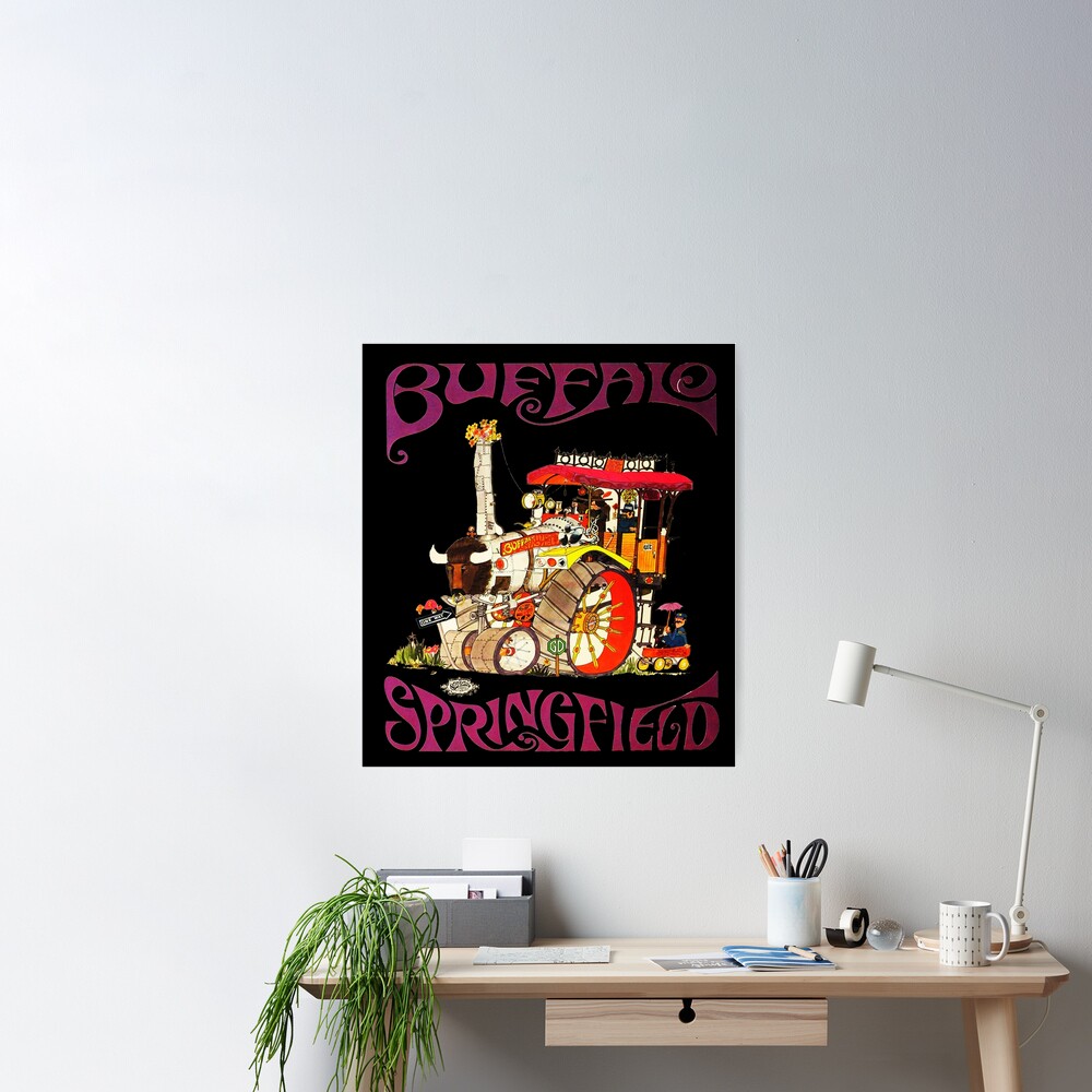 Buffalo Springfield was a Canadian-American rock band  Poster for Sale by  bone90
