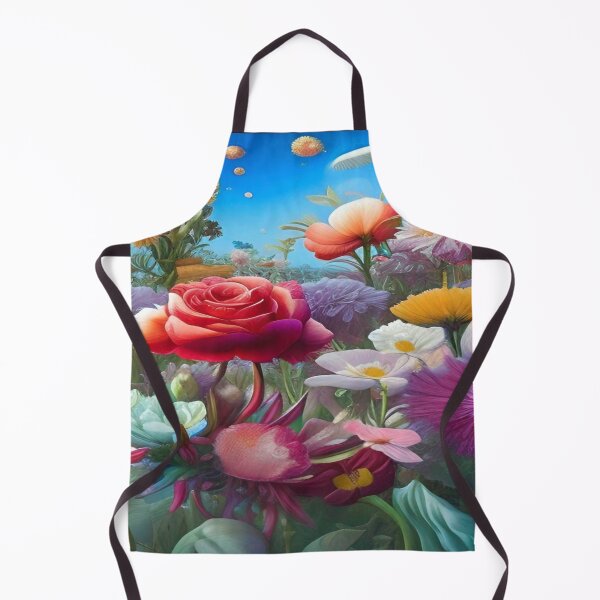 Item preview, Abstraction illustrative rosery Colorful hippie style Splash Flowers Imagination of dream 桜 world art bloomcore designed and sold by ValleyDream.