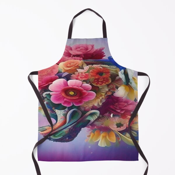 Item preview, Abstraction illustrative rosery Colorful hippie style Splash Flowers Imagination of dream 桜 world art bloomcore designed and sold by ValleyDream.