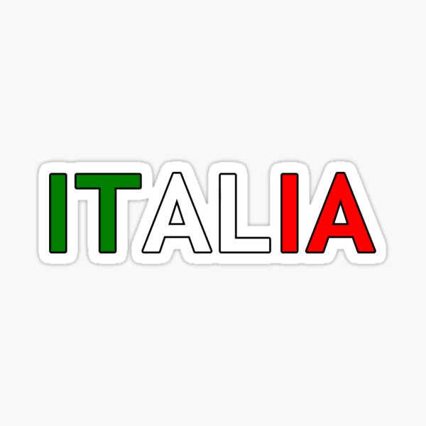 Italia Sticker