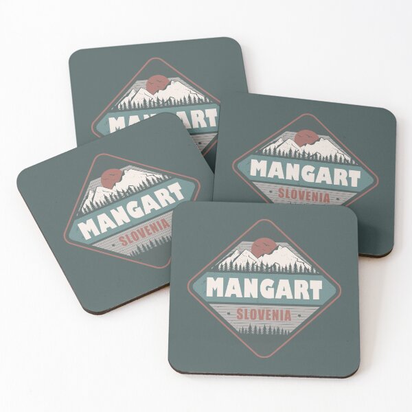 Item preview, Mangart Slovenia Vintage Hiking Design designed and sold by CynthiaGraphics.