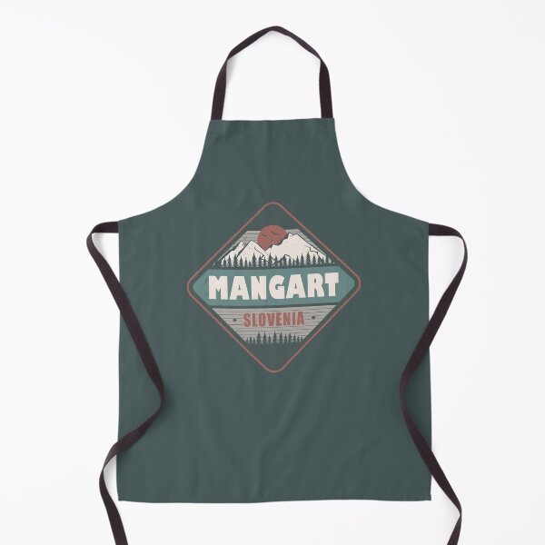 Item preview, Mangart Slovenia Vintage Hiking Design designed and sold by CynthiaGraphics.