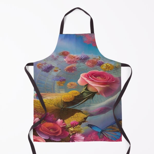 Item preview, Abstraction illustrative rosery Colorful hippie style Splash Flowers Imagination of dream 桜 world art bloomcore designed and sold by ValleyDream.