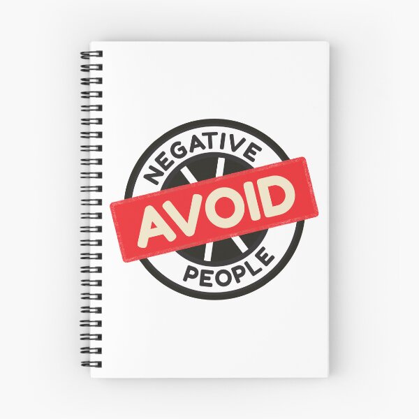 Item preview, Avoid negative people designed and sold by Innet.