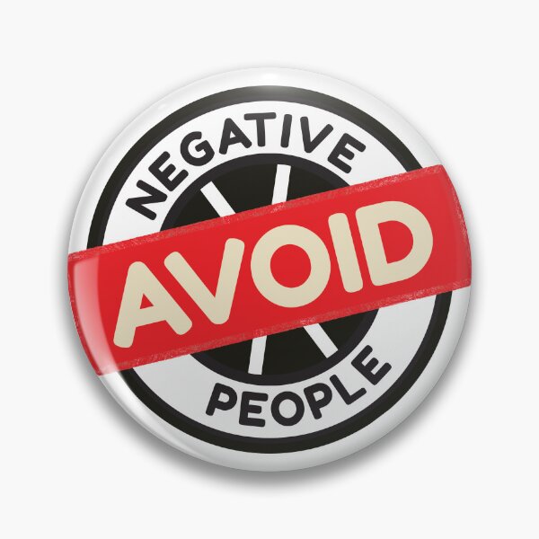 Item preview, Avoid negative people designed and sold by Innet.