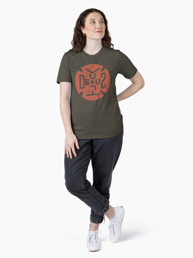 Thumbnail 4 of 7, Essential T-Shirt, Deus Vult Shield designed and sold by huffenreuter.