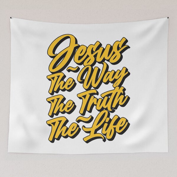 Item preview, Jesus The Way The Truth The Life designed and sold by plushism.