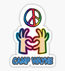 Pegatina Camp Wayne para niñas