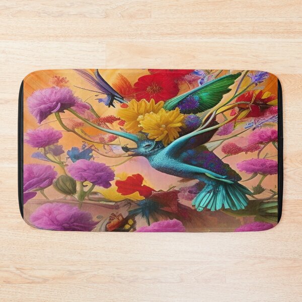Item preview, Abstraction illustrative rosery Colorful hippie style Splash Flowers Imagination of dream  桜 world art bloomcore designed and sold by ValleyDream.