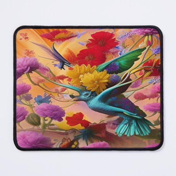 Item preview, Abstraction illustrative rosery Colorful hippie style Splash Flowers Imagination of dream  桜 world art bloomcore designed and sold by ValleyDream.