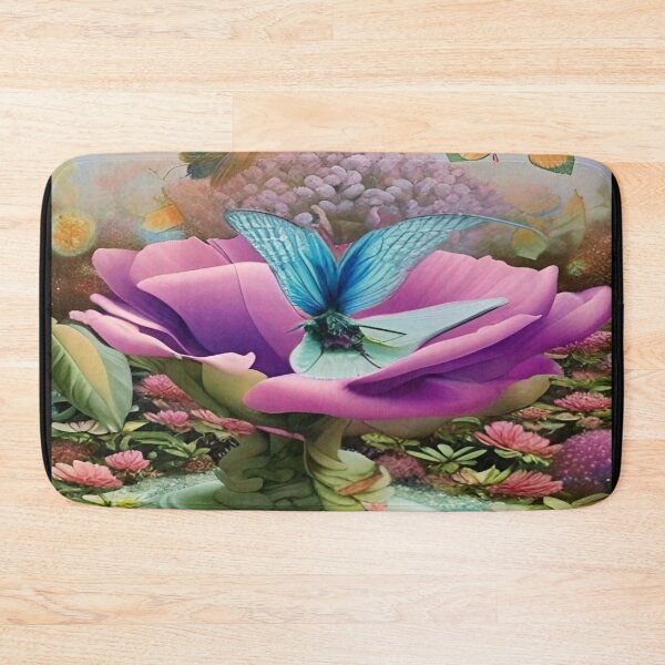 Item preview, Abstraction illustrative rosery Colorful hippie style Splash Flowers Imagination of dream  桜 world art bloomcore designed and sold by ValleyDream.