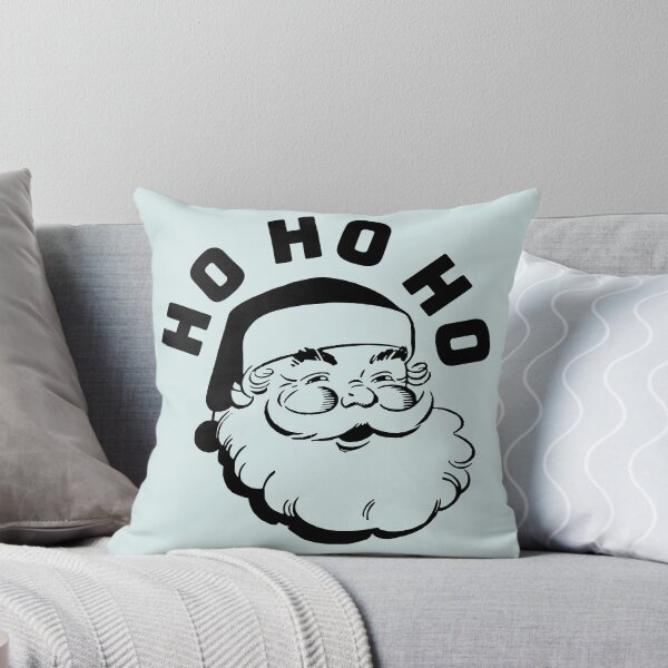 Item preview, SANTA - HO HO HO - Black version designed and sold by tinytiger77.