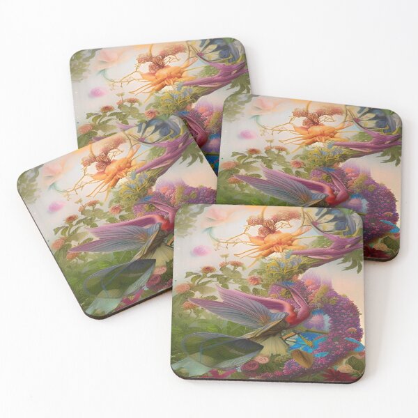 Item preview, Copy of Abstraction illustrative rosery Colorful hippie style Splash Flowers Imagination of dream  桜 world art bloomcore designed and sold by ValleyDream.
