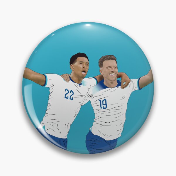 Item preview, Bellingham Mason Mount England Goal Celebration Minimalist designed and sold by Hevding.