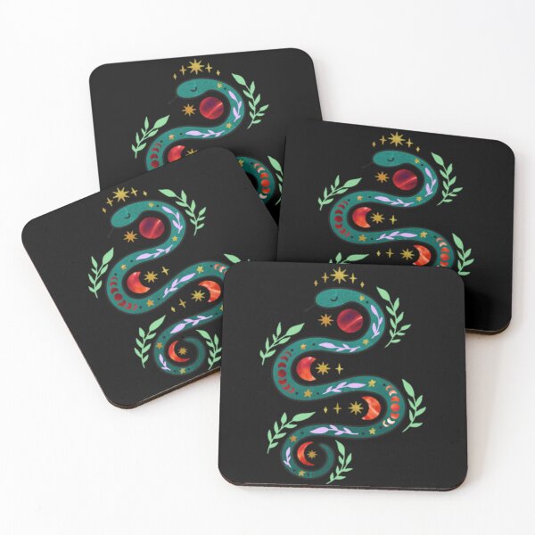 Item preview, The Snake and the Moon - Goddess Art designed and sold by MistyMorningsOR.