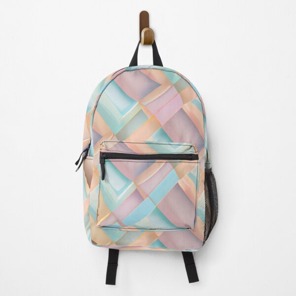 Artikelvorschau, Modern Abstract Pastel Gem Stone Pattern Digital Painting entworfen und verkauft von CodeAndColors.