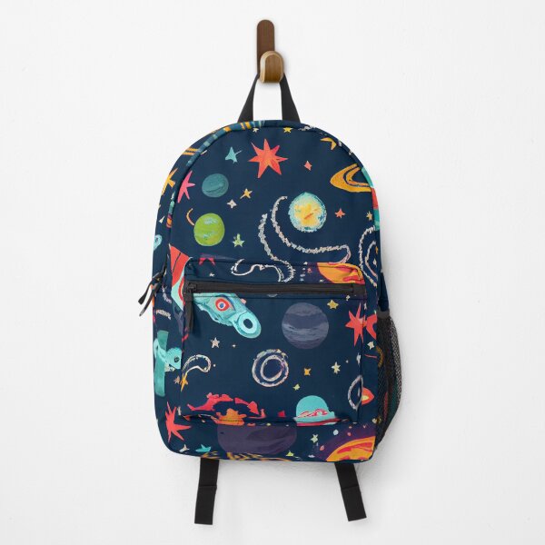 Artikelvorschau, Cute Kids Crayon Space Drawing Pattern Digital Painting entworfen und verkauft von CodeAndColors.