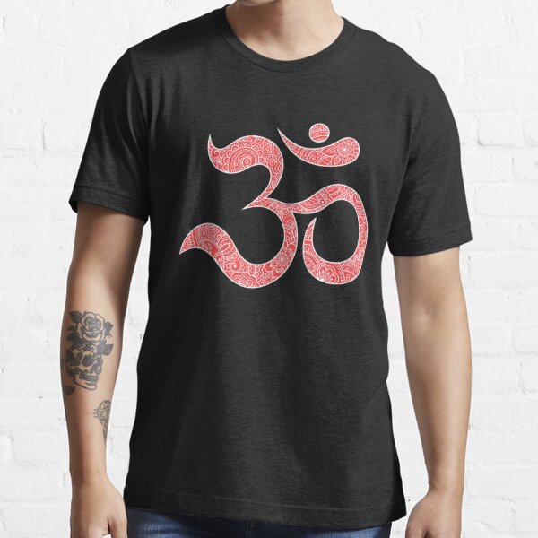 Auspicious Hindu Symbol Om Or Aum Decorative Drawing T Shirt For Sale By Deepakrode7 3522