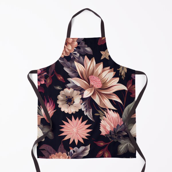Item preview, Dark Elegant Classy Fancy Floral Flower Design Digital Painting designed and sold by CodeAndColors.