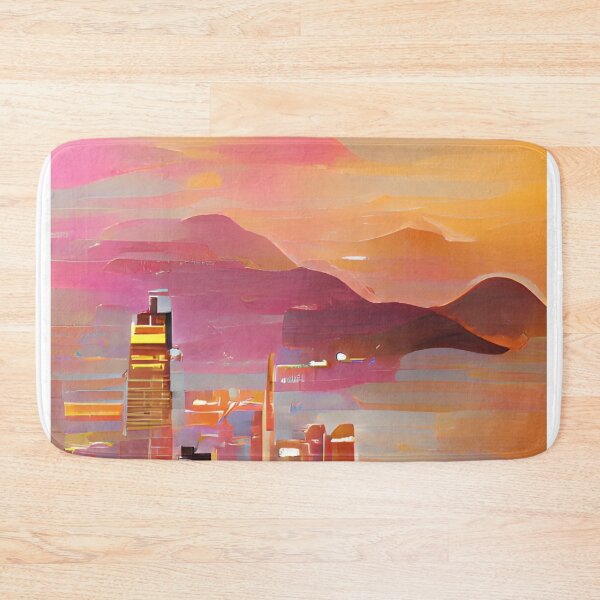 Item preview, Hong Kong Skyline Paint designed and sold by Places On Earth.